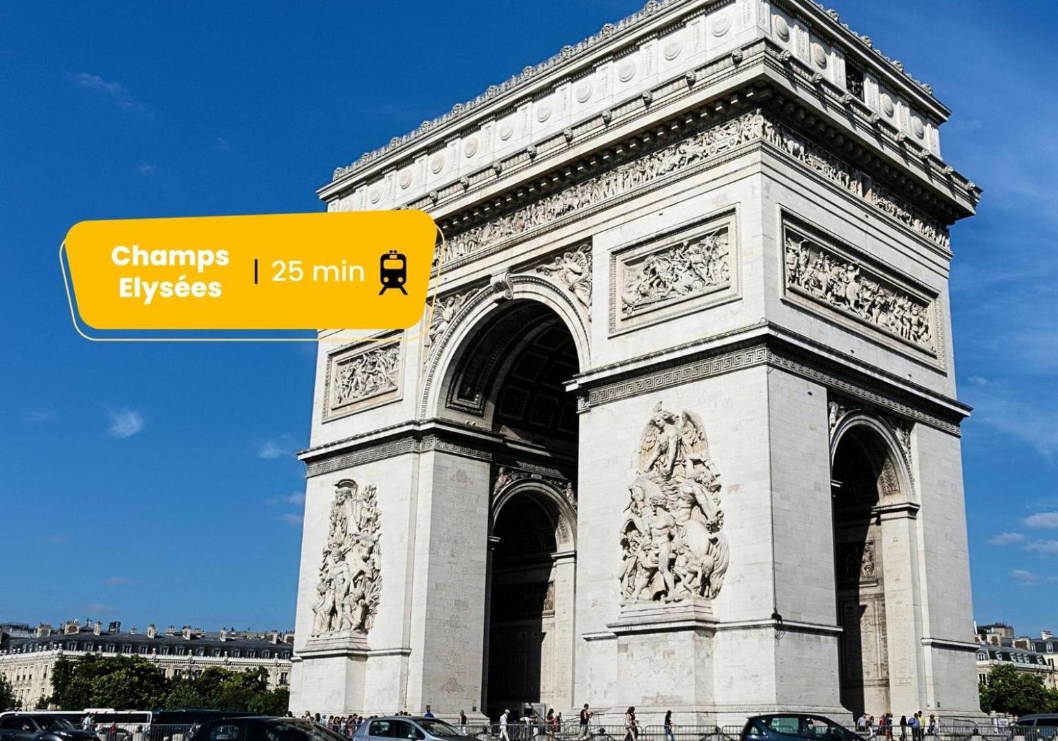 124 Suite Beata - Superbe Appartement A Paris Bagian luar foto